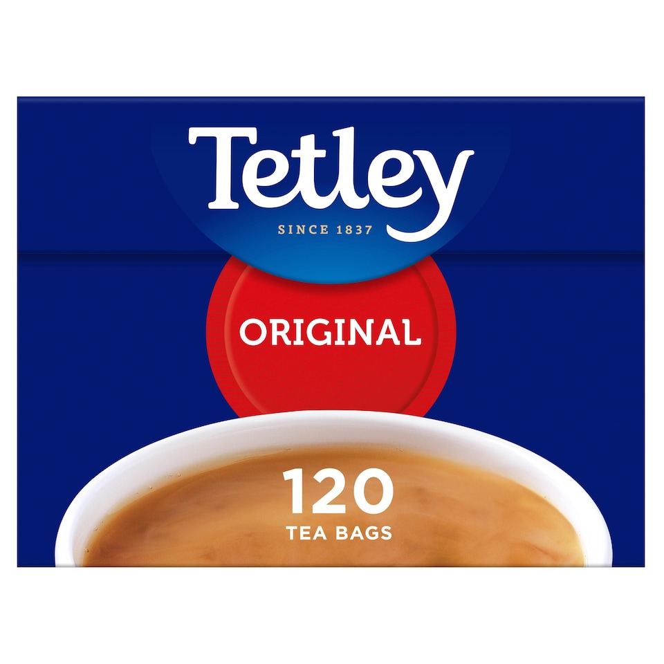 image 1 of Tetley Original 120 Teabags 375G
