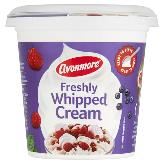 Avonmore Whipped Cream 350Ml Tesco Groceries