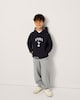 image 1 of Tottenham Hotspur Cotton Rich Hoodie in Navy