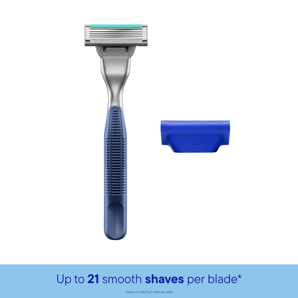 image 1 of Harry's Plus Razor and 5 Blade Tide Set