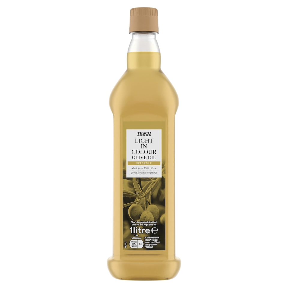 Tesco Light In Colour Olive Oil 1Ltr