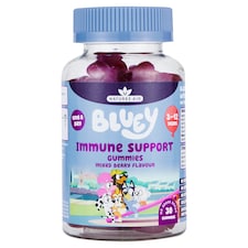 Bluey Immune Support Gummies Mixed Berry Flavour 30 Gummies
