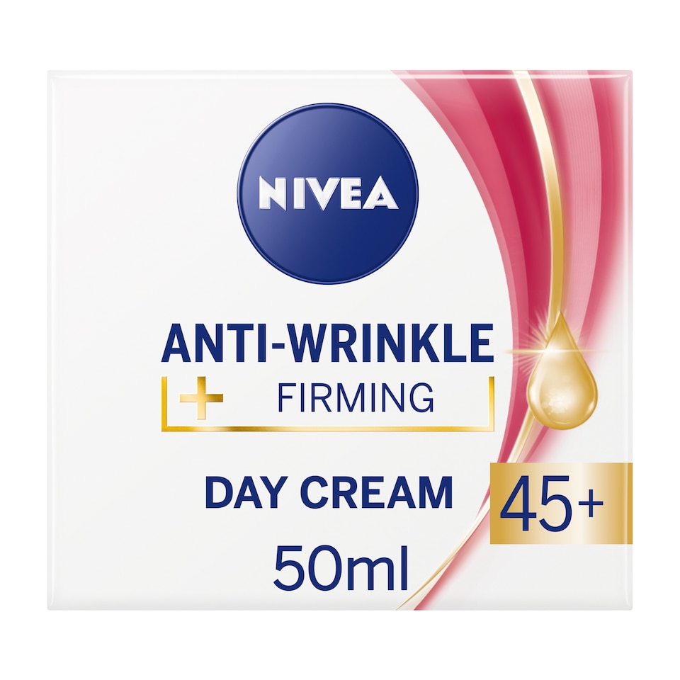 image 1 of Nivea Anti Wrinkle Firming Day Cream 45+ 50ml