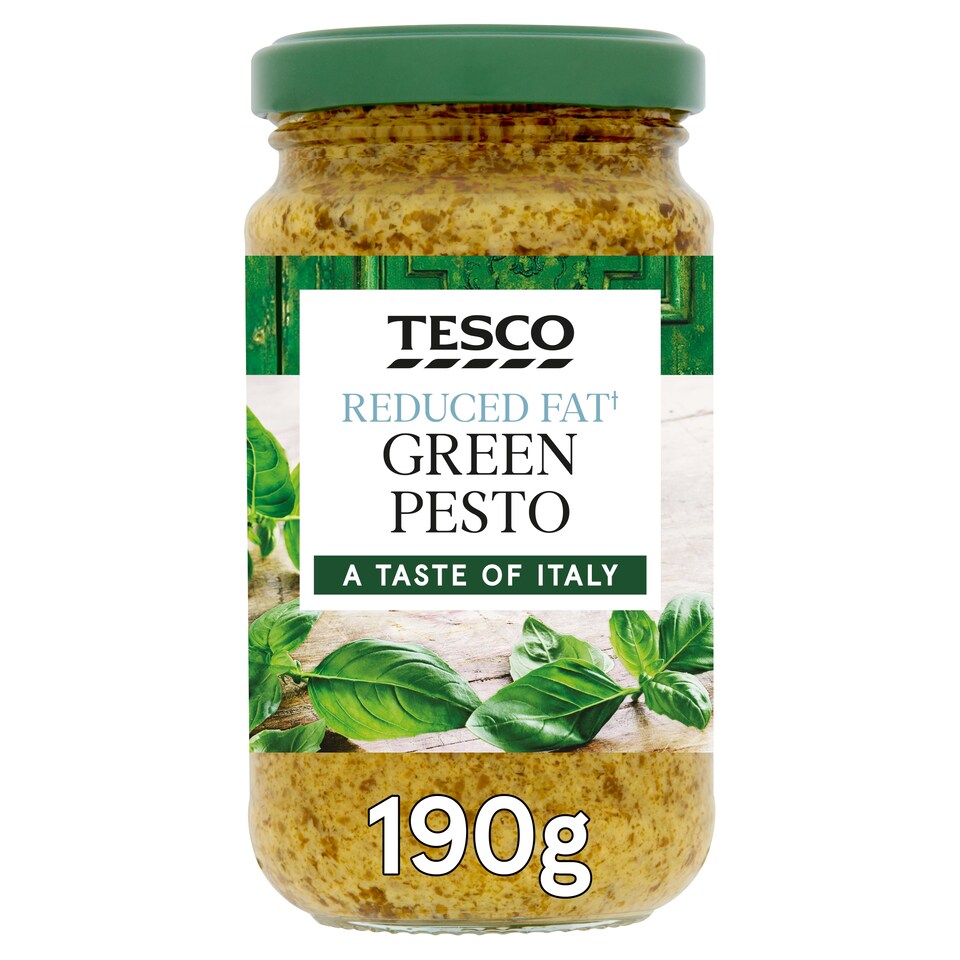 Tesco Reduced Fat Green Pesto 190G