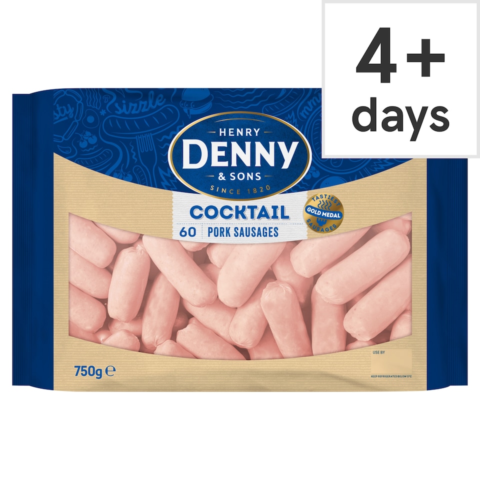 Denny Cocktail Sausages 750G