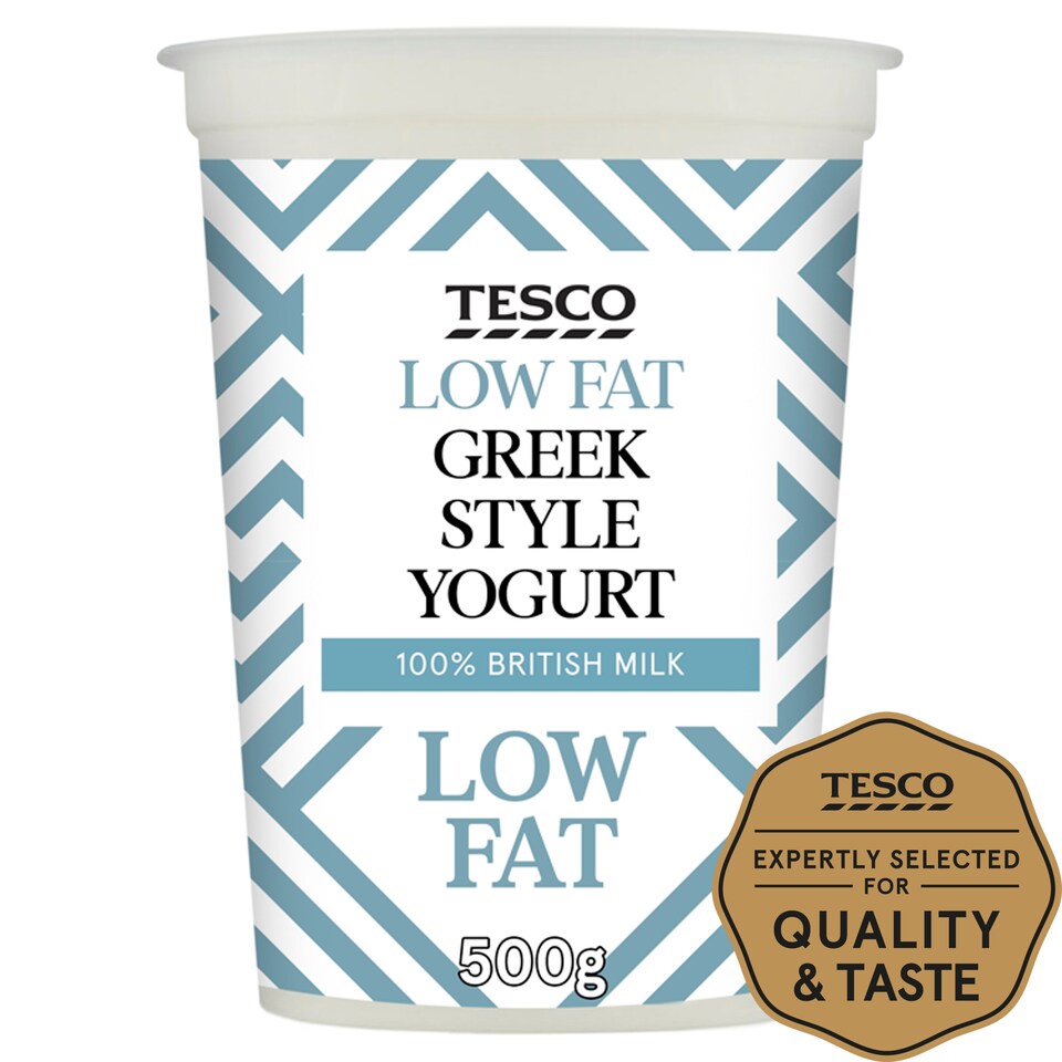 Tesco Low Fat Greek Style Yogurt 500G