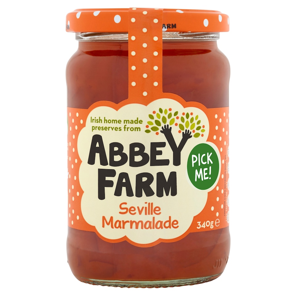 Abbey Farm Fruit Seville Marmalad 340G