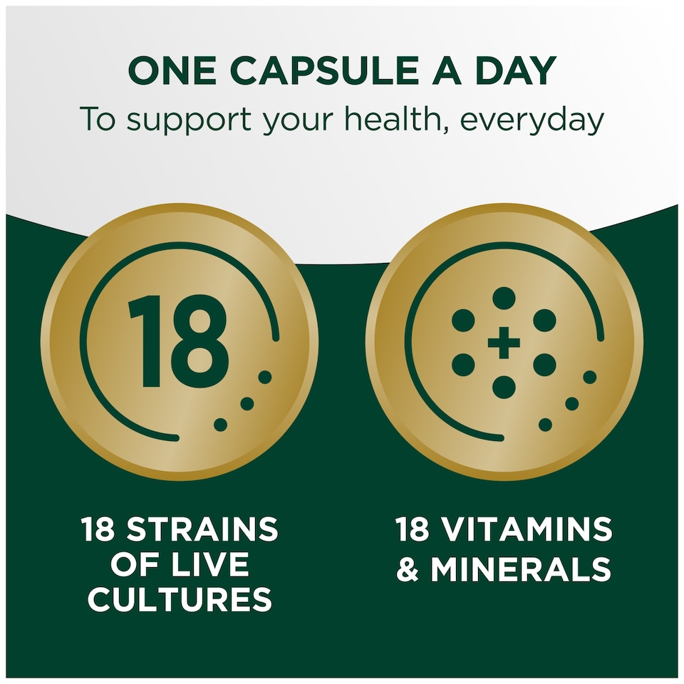 image 1 of Centrum Multibiotics Complete Multivitamin Supplement, 30 Capsules