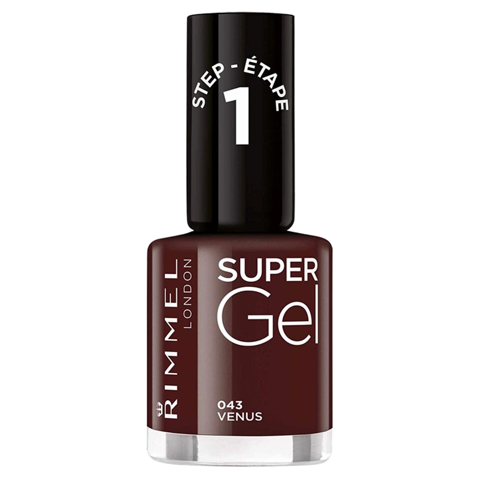 image 1 of Rimmel Super Gel Nail Polish Venus 12Ml
