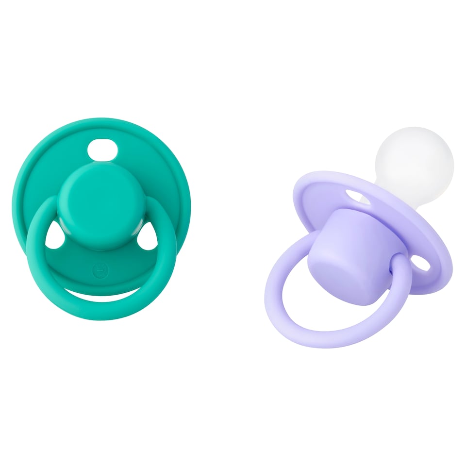 image 1 of Fred and Flo 2 Trendy Soothers with case