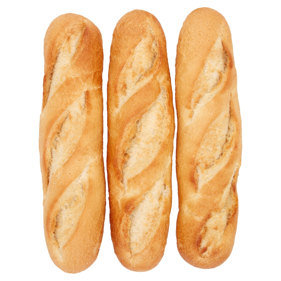 Tesco Demi Baguette 3 Pack
