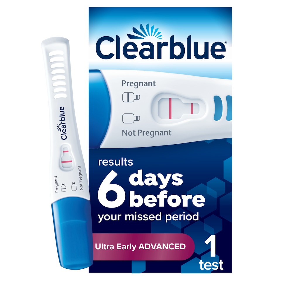 image 1 of Clearblue Ultra Early Advanced Pregnancy Test 1 Tests