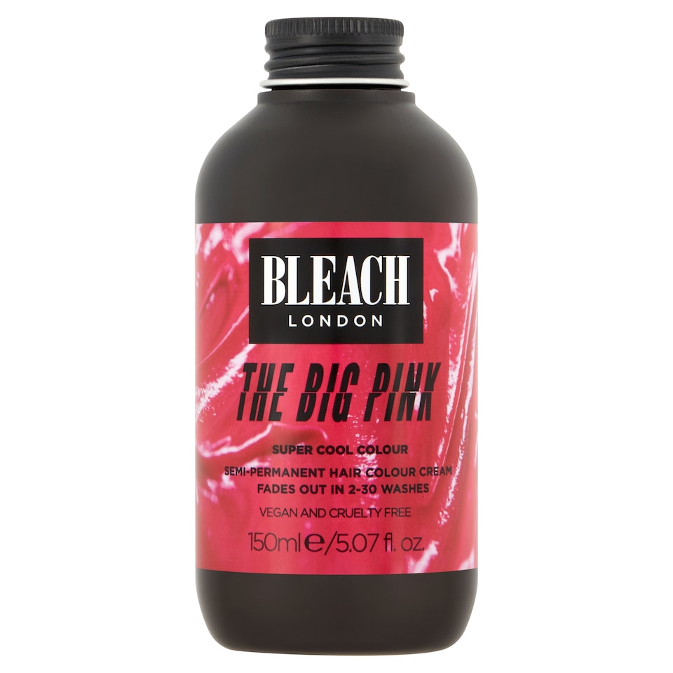 Bleach London The Big Pink Hair Colour 150Ml