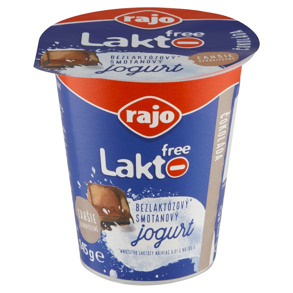 obrázok 1 z Rajo Lakto Free Smotanový jogurt čokoláda 145 g