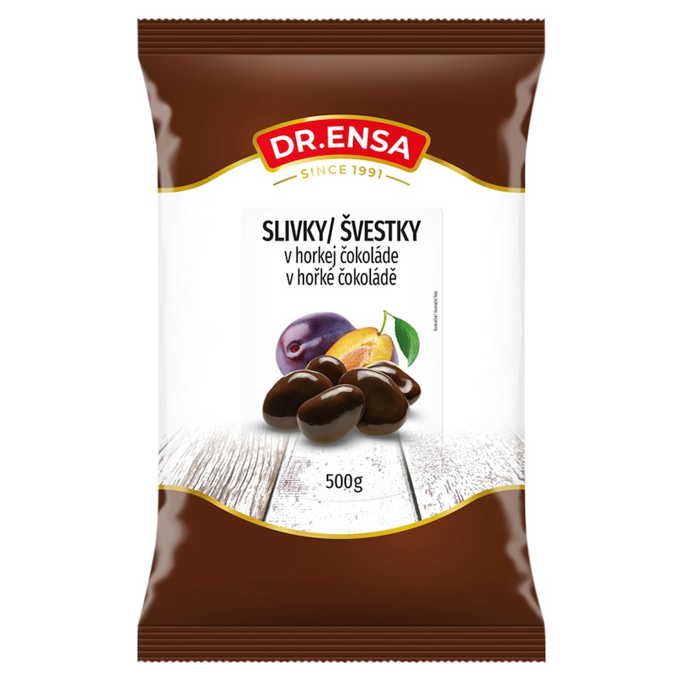 Dr. Ensa Slivky v horkej čokoláde 500 g