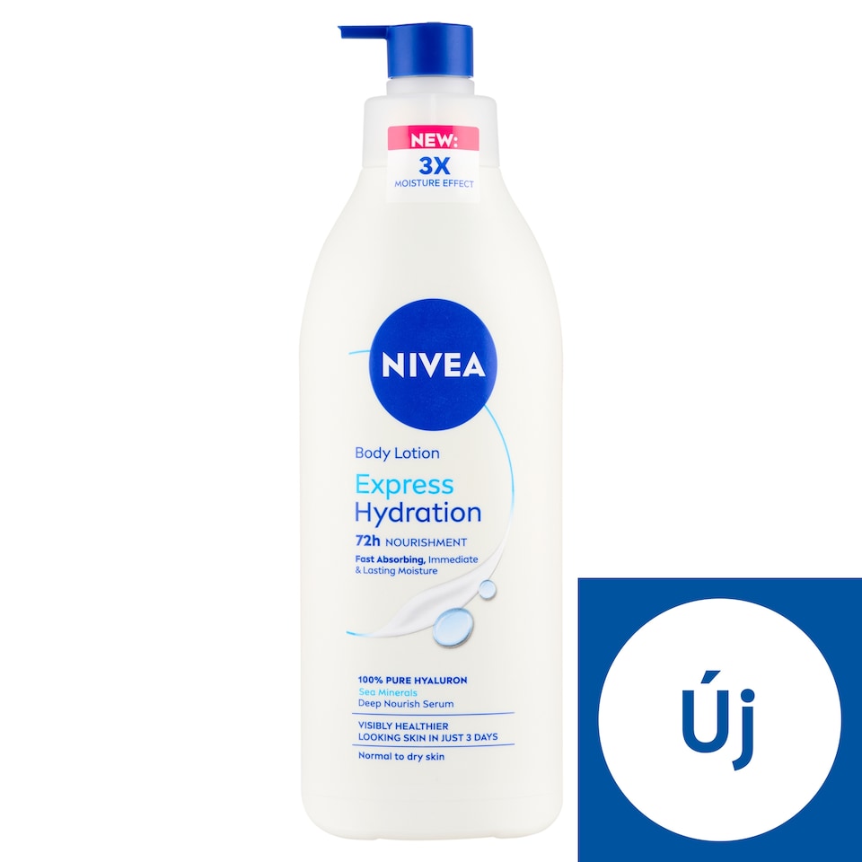 NIVEA Express Hydration testápoló 400 ml  1. kép
