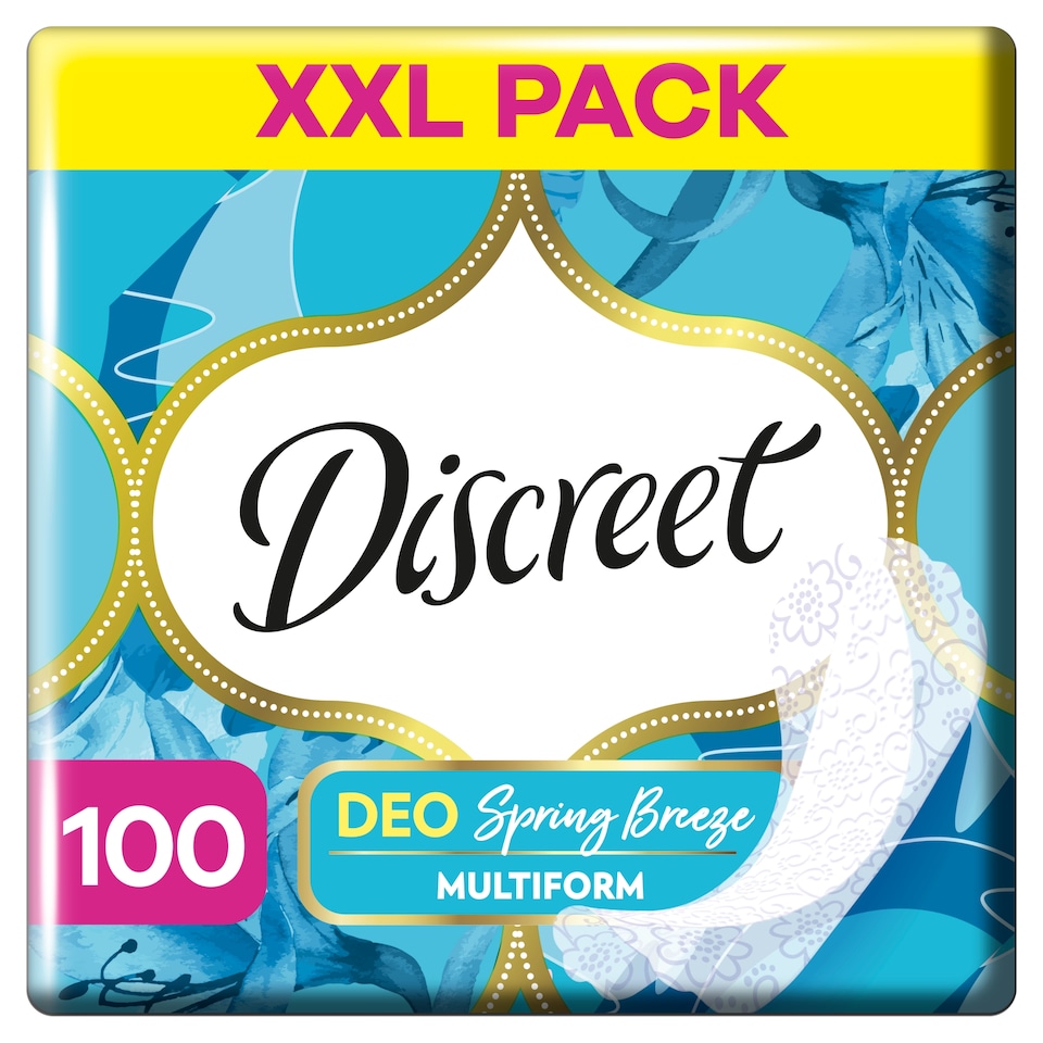 image 1 of Discreet Breathable Multiform Spring Breeze Pantyliners 83746568