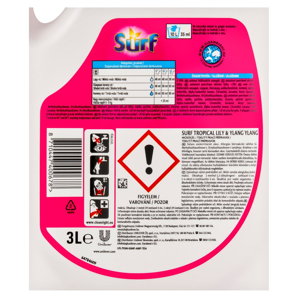 Obrázek 1 pro produkt Surf gel Colour Tropical 60W