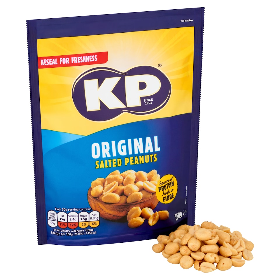 image 1 of Kp Original Salted Peanuts 250G