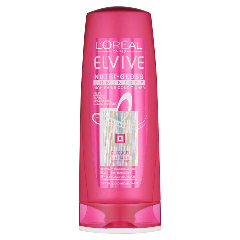 L'oreal Elvive Nutri Gloss Lumi Conditioner 500Ml Tesco Groceries