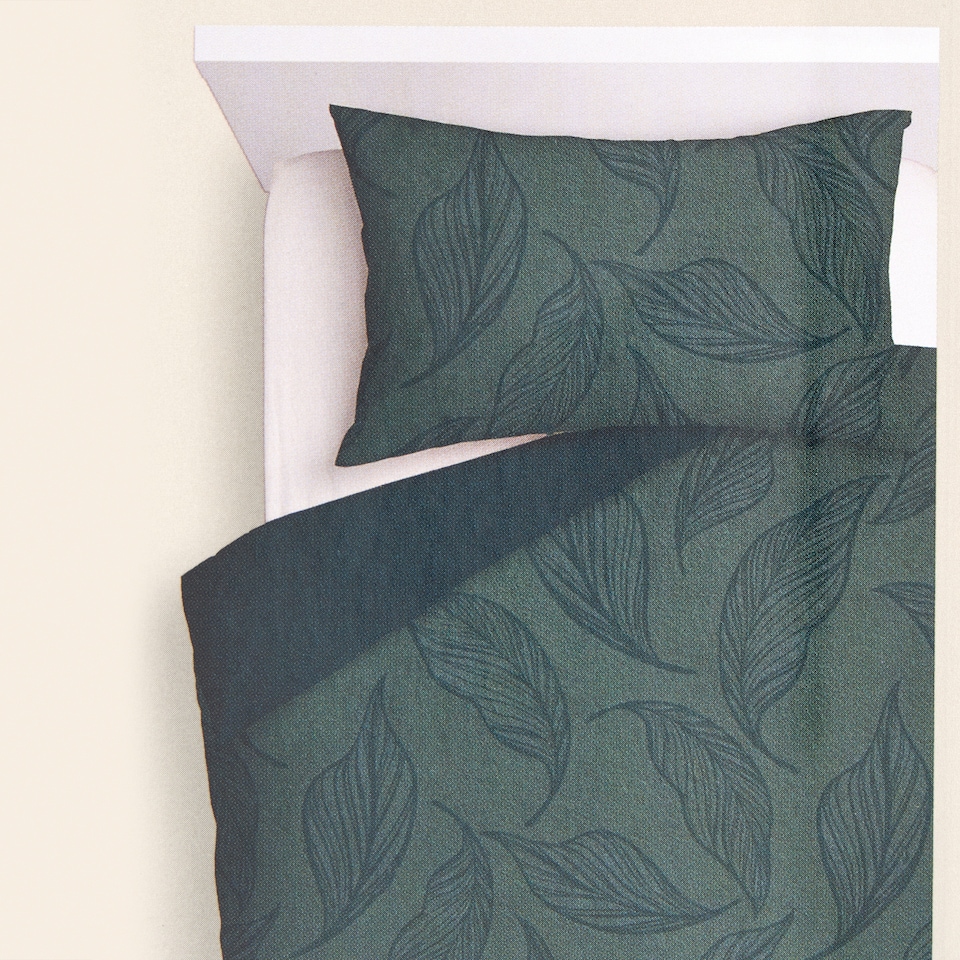 Obrázek 1 pro produkt F&F Home Green Velvet ložní souprava 140 x 200 cm