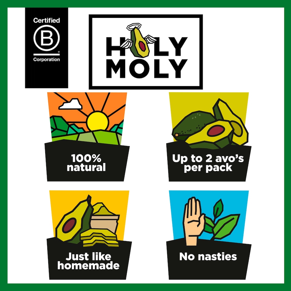 image 1 of Holy Moly Original Guacamole 150g