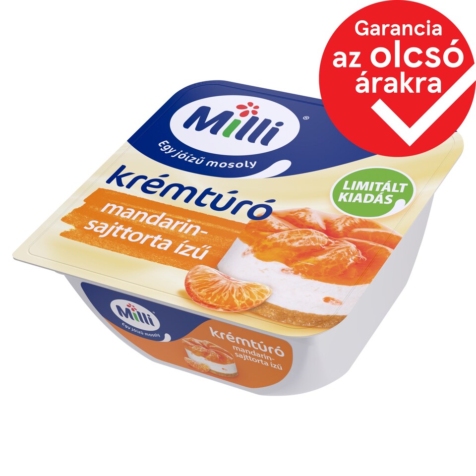 Milli Mandarin-Cheesecake Flavored Cream Cheese 90 g