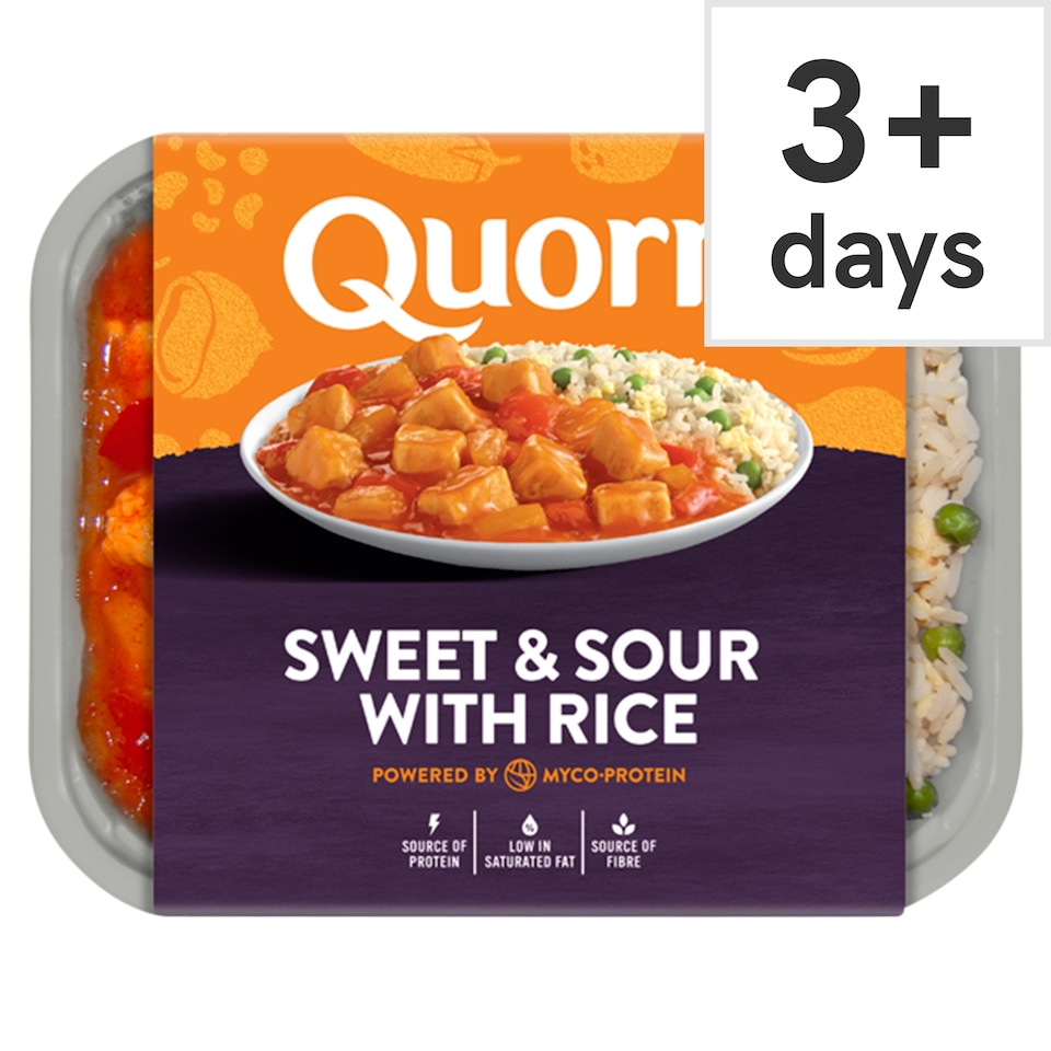 Quorn Sweet & Sour with Rice 400g