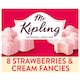 image 1 of Mr Kipling Strawberries & Cream French Fancies Cakes 8 Pack