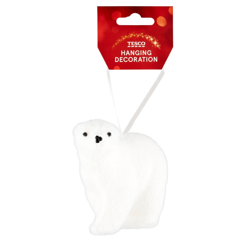 Tesco Hanging Decoration Polar Bear