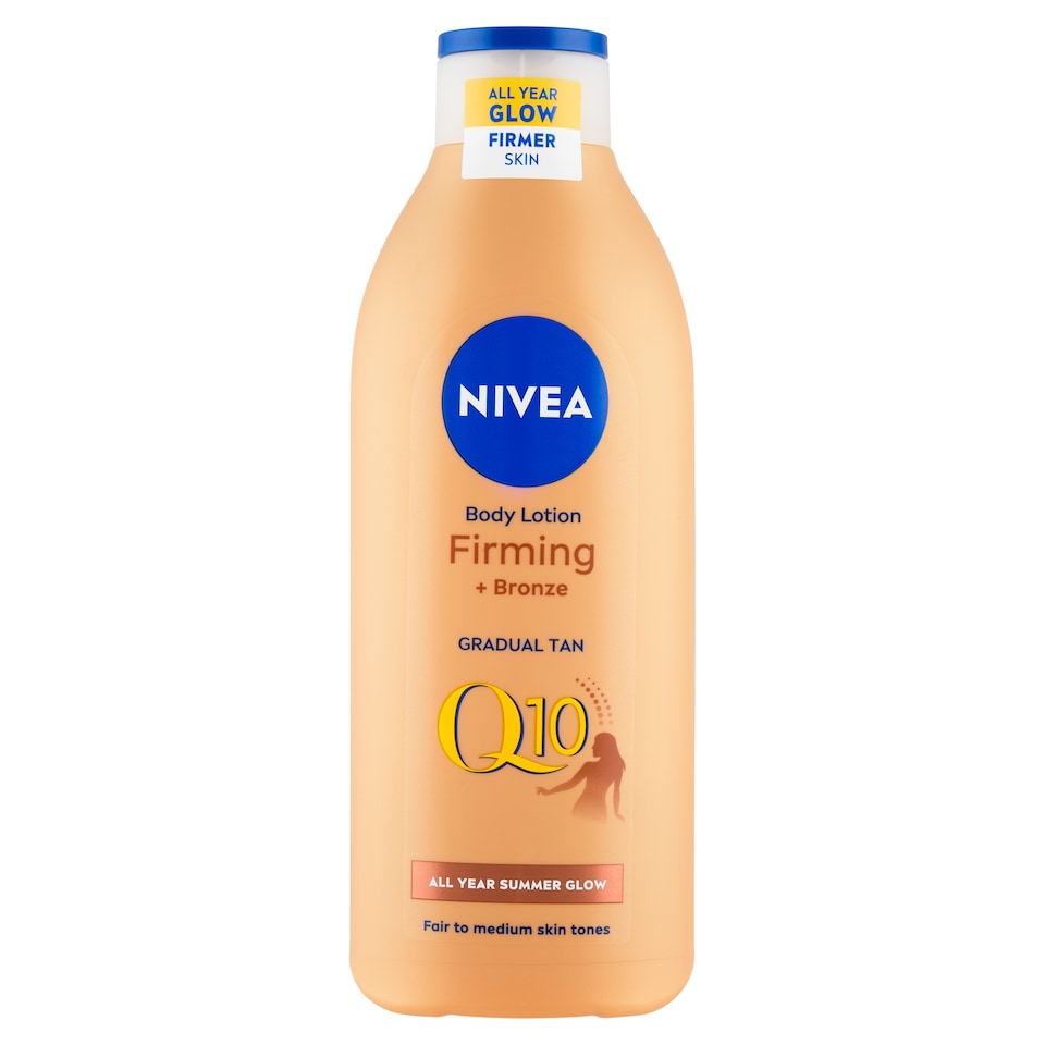 NIVEA Q10 bőrfeszesítő hatású önbarnító testápoló 400 ml  1. kép