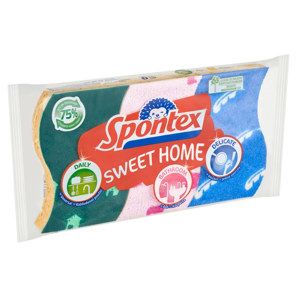 Spontex Sweet Home houbička 3 ks