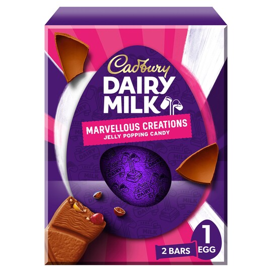 Cadbury Dairy Milk Easter Egg Marvellous Creations 246G Tesco Groceries