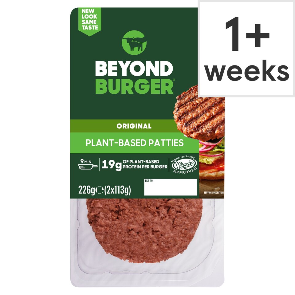 Beyond Burger Plant Based Patties 226G Tesco Groceries