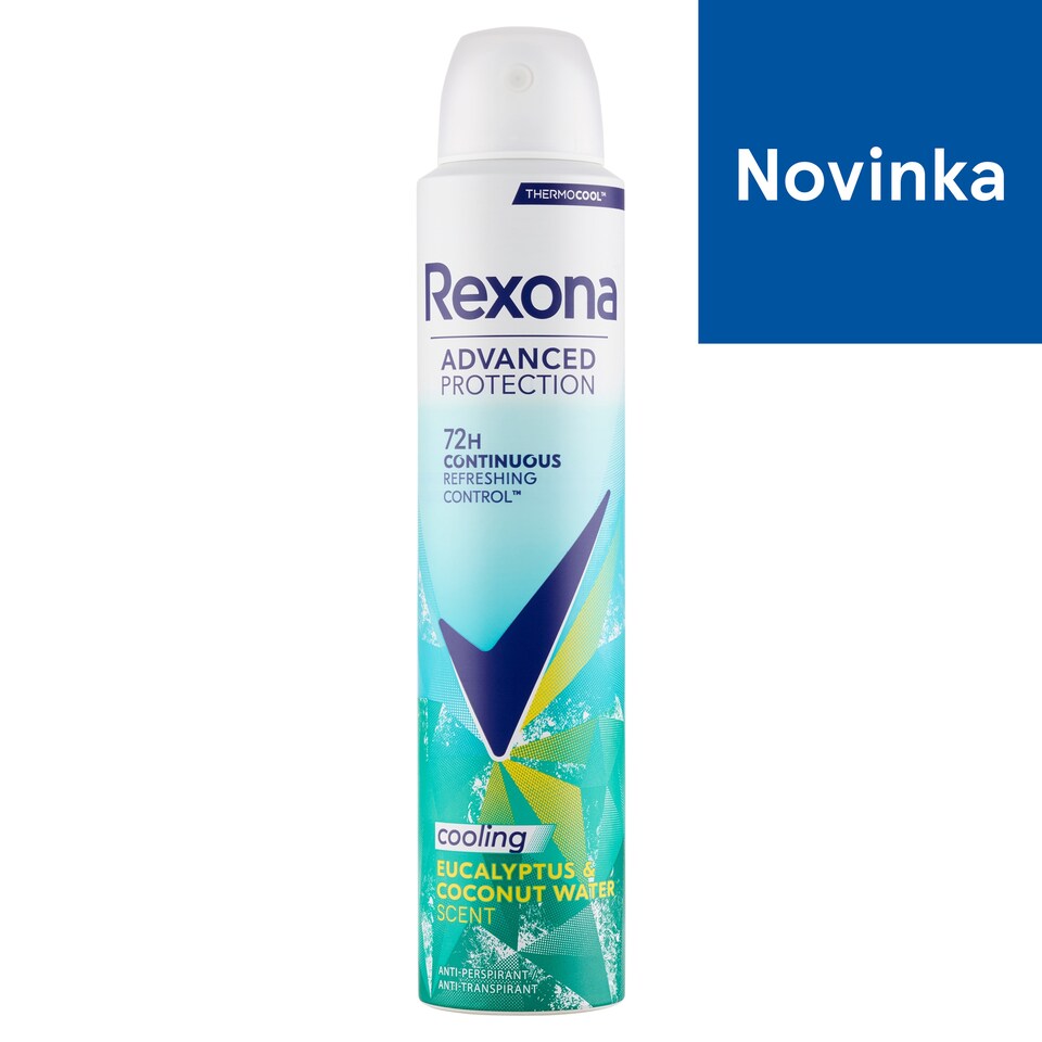 image 1 of Rexona Advanced Protection Thermocool Eucalyptus & Coco Water Scent Antiperspirant Spray 200 ml