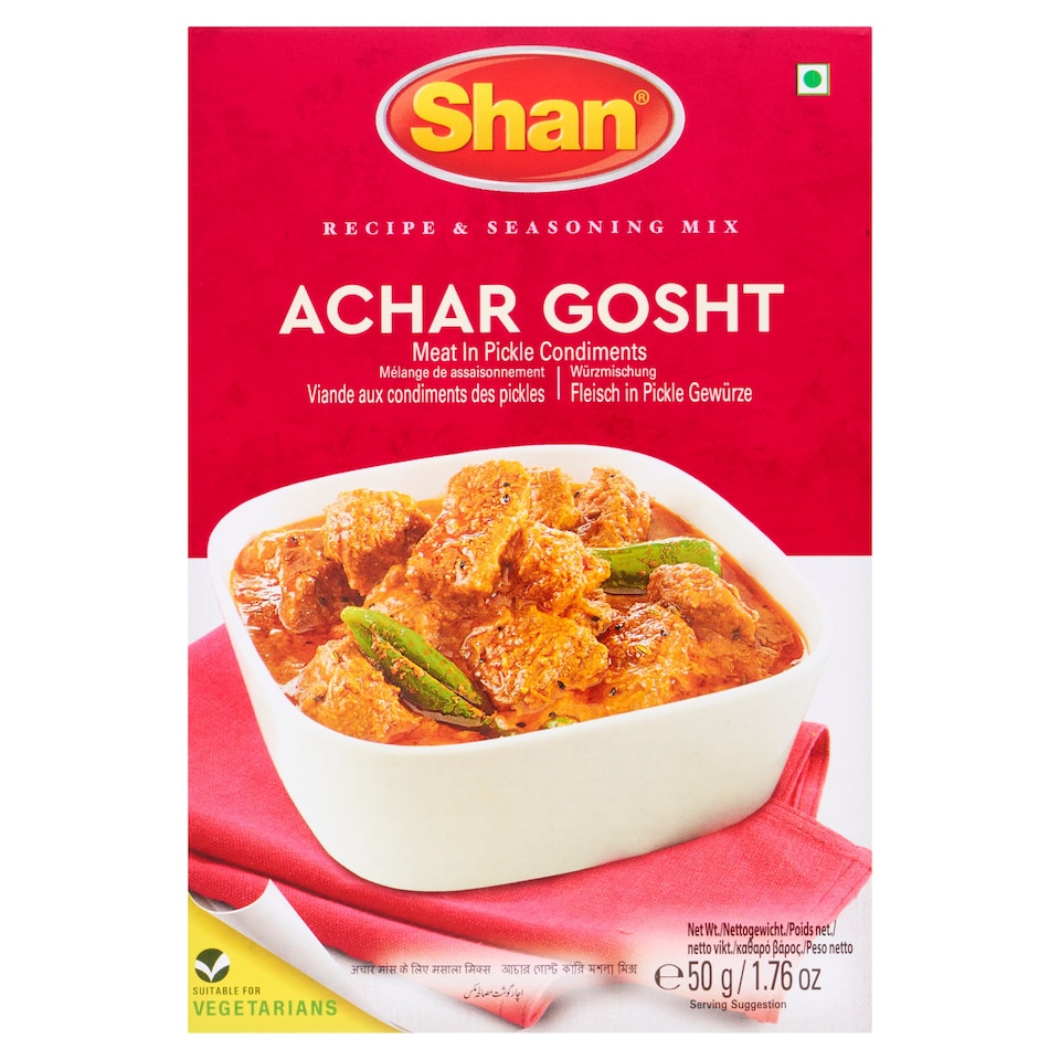 SHAN ACHAR GOSHT CURRY MIX 50G
