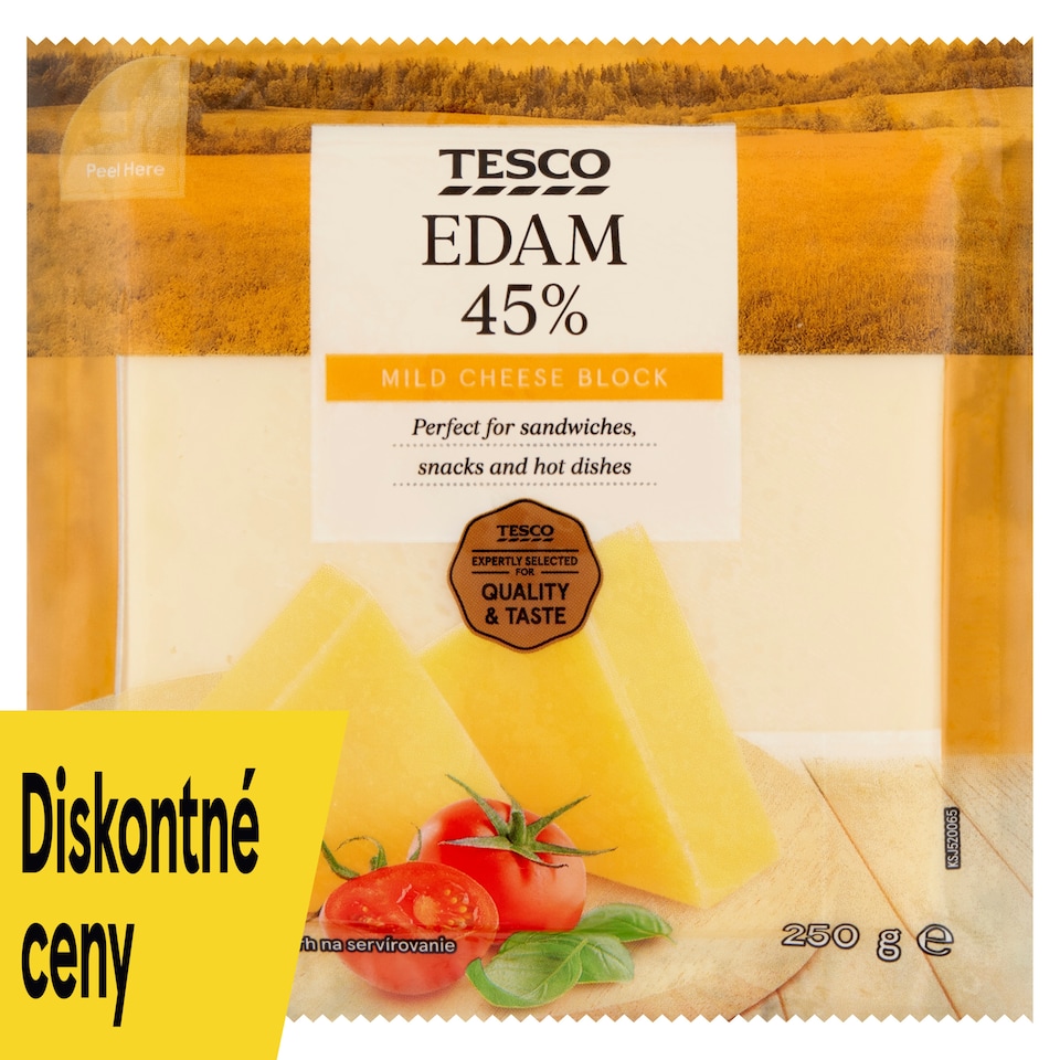 Tesco Edam 45% 250 g