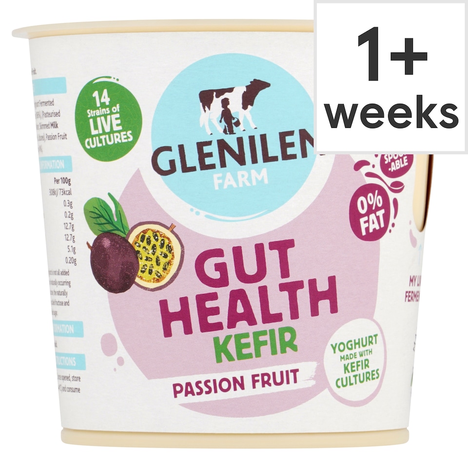 Glnilen Farm 0%Fat Kefir Yogurt Passion Fruit 350G