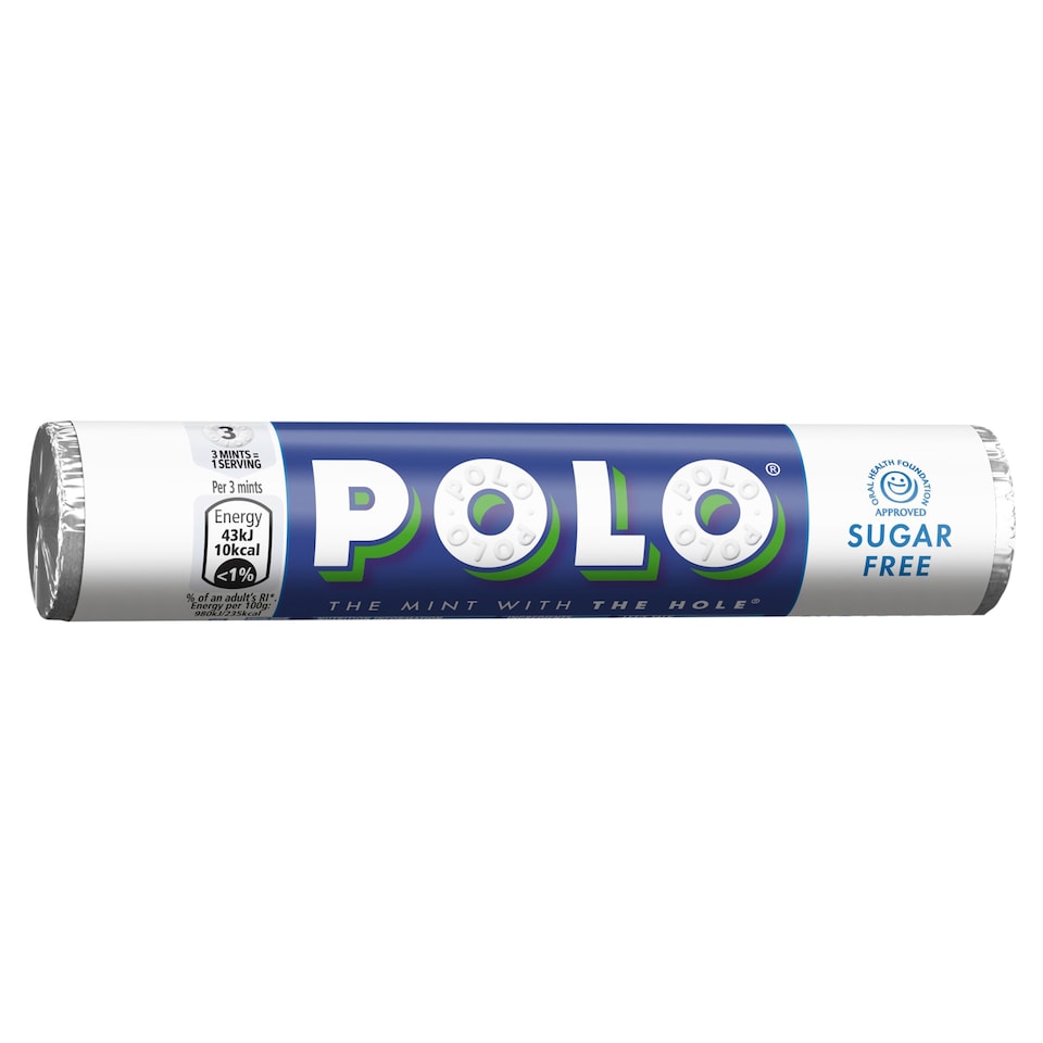 image 1 of Polo Sugar Free Mints Roll 33.4G
