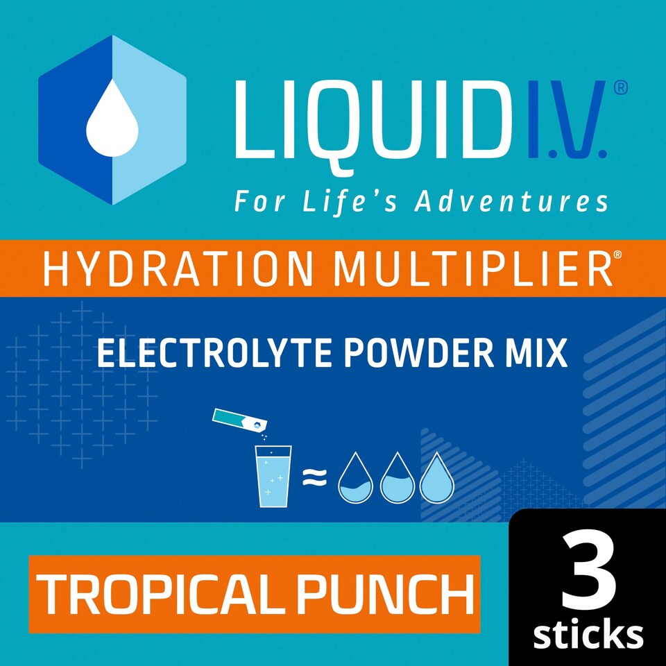 image 1 of Liquid IV Tropical Punch C/S 3x16g