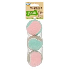 Good Boy Wagtastic Dog Tennis Balls 3 Pack