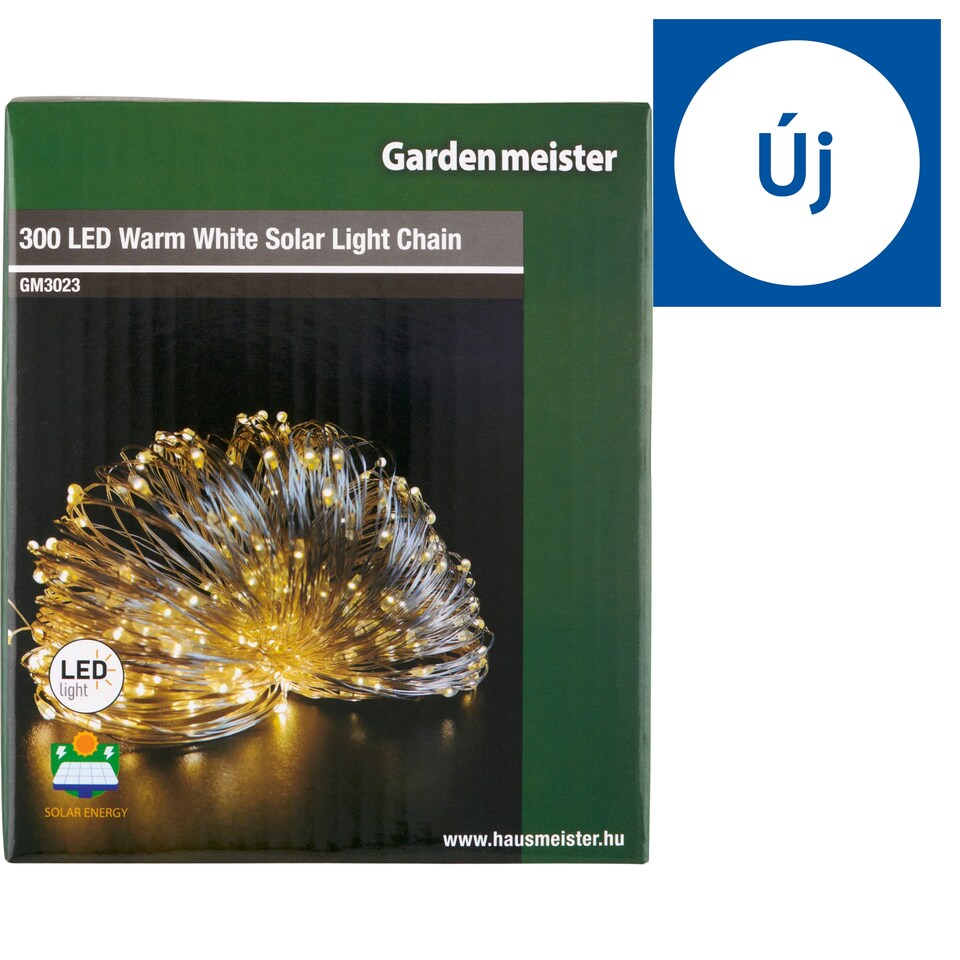 Garden meister GM3023 300 LED Warm White Solar Light Chain