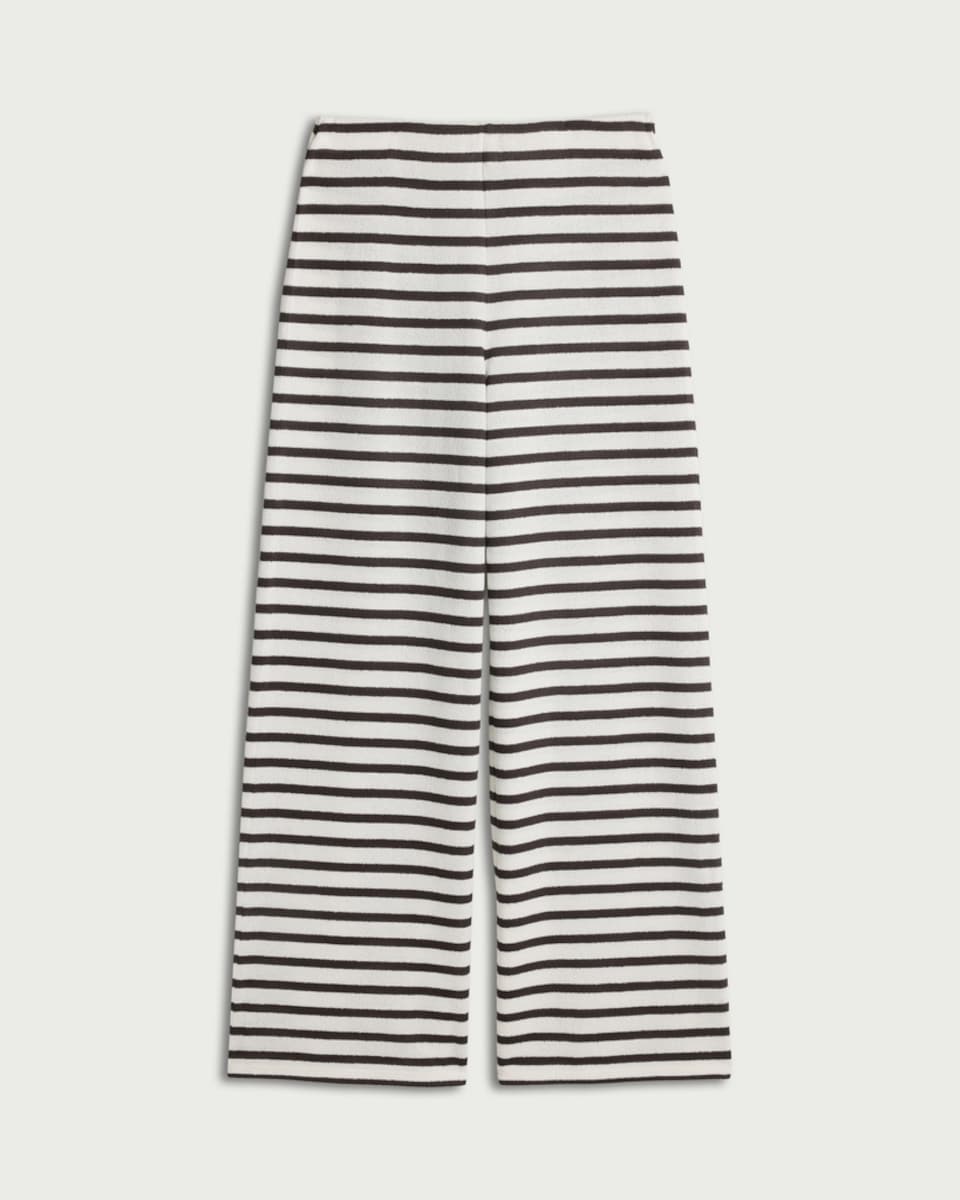 image 1 of F&F Wide Leg Co-ord Trousers in Multi Brown