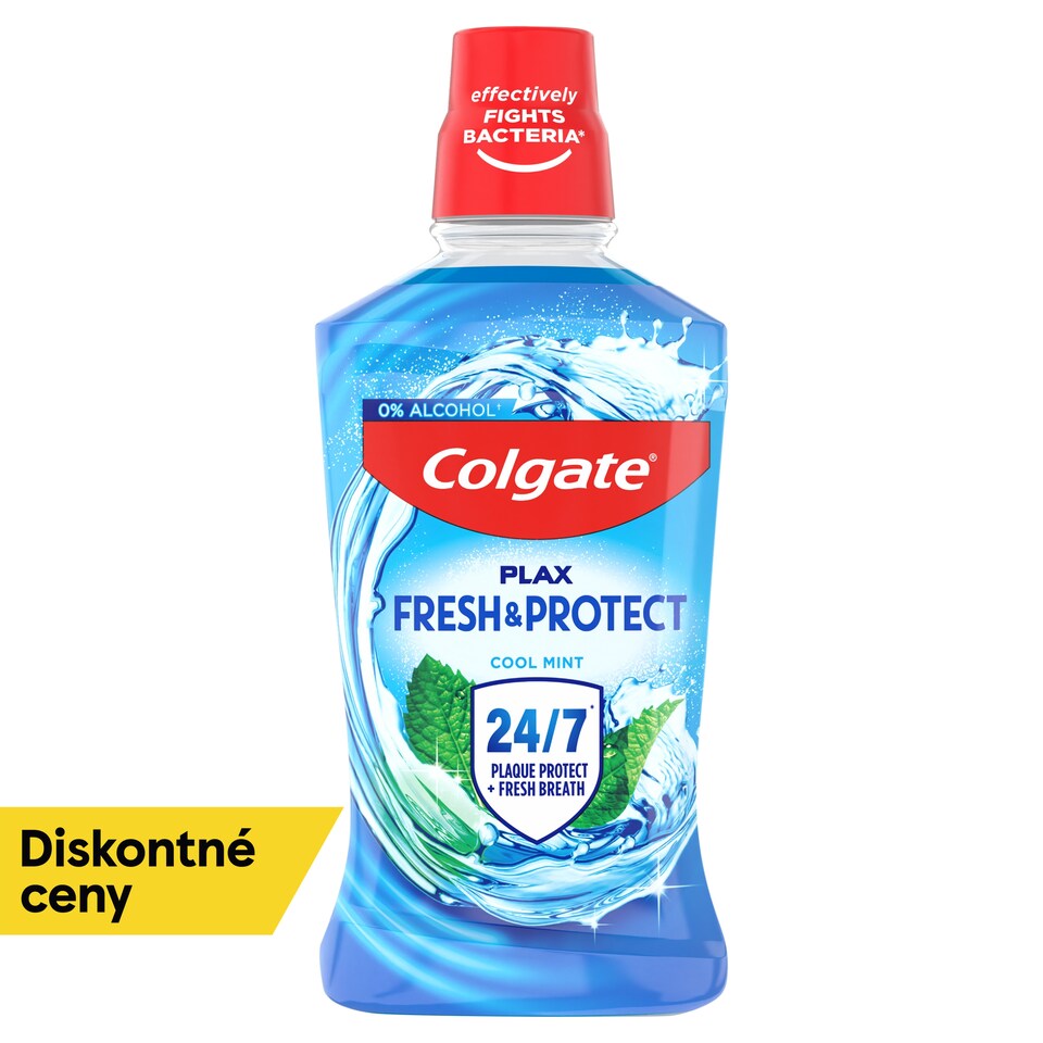 image 1 of Plax Multi Protection Cool Mint Mouthwash Alcohol-Free