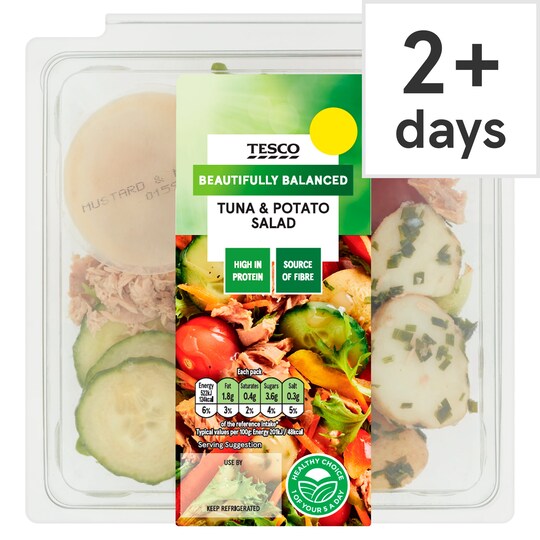 Tesco Beautifully Balanced Tuna & Potato Salad 260G Tesco Groceries