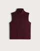 image 4 of F&F Seam Detail Roll Neck Sleeveless Co-Ord Top in Burgundy