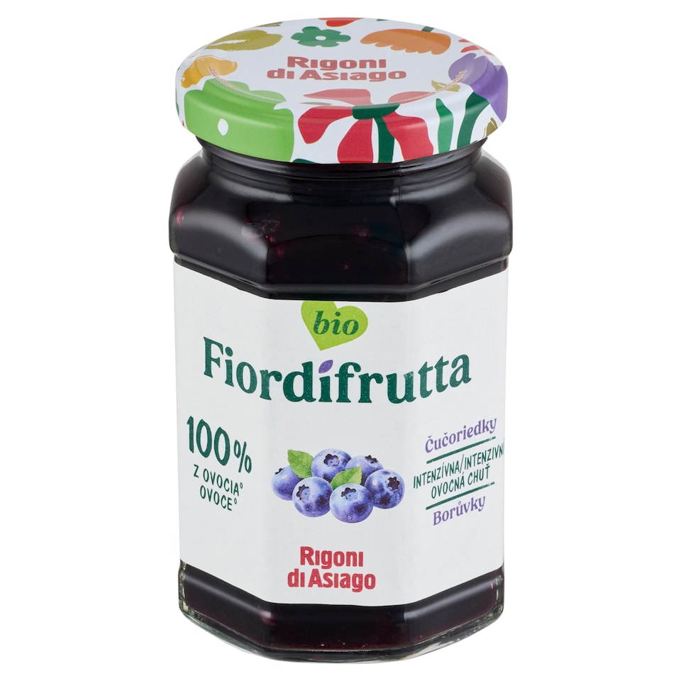 Obrázek 1 pro produkt Rigoni di Asiago Fiordifrutta Bio borůvky 250g