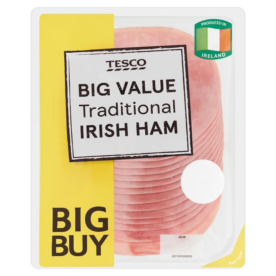 Tesco Big Buy Traditional Irish Ham 320G