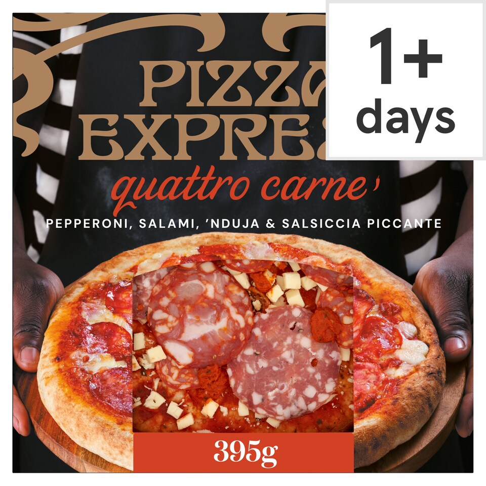 image 1 of Pizza Express Quattro Carne 395g