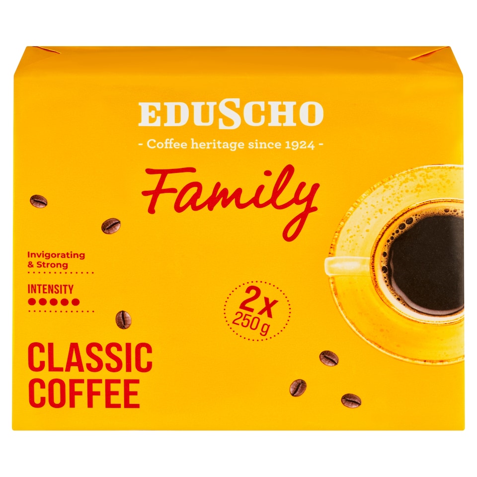 image 1 of Eduscho Family Roasted Ground Coffee 2 x 250 g (500 g)